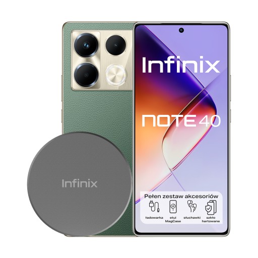 Smartfon Infinix Note 40 8/256GB Vintage Green
