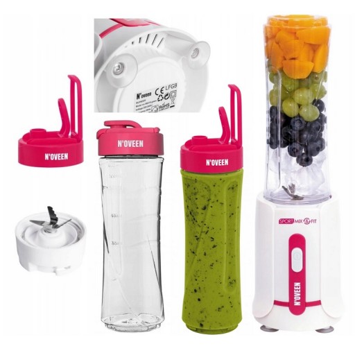 Blender mikser do KOKTAJLI sport +2 BUTELKI SPORT