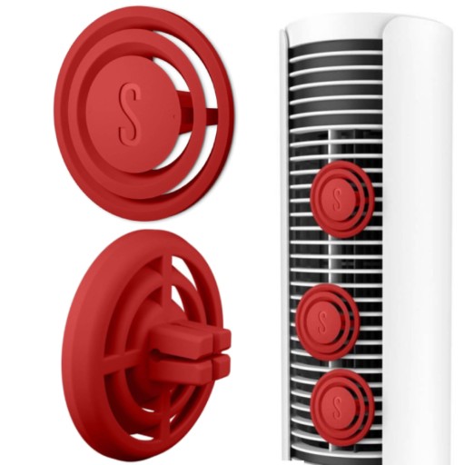 Odświeżacz Powietrza Zapach do Wentylatora Red Jasmine ZESTAW 4 szt