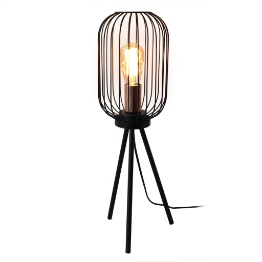LAMPA STOŁOWA TRÓJNÓG RETRO LOFT INDUSTRIAL 25W