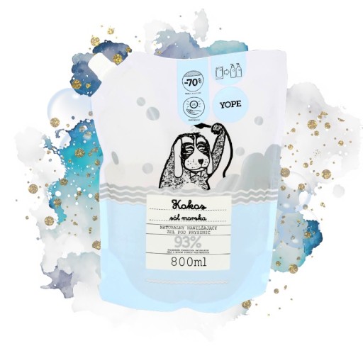 YOPE Żel pod prysznic Kokos i Sól Morska REFILL