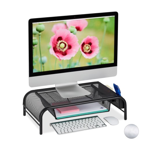 RELAXDAYS METALOWA PODSTAWKA STOLIK PÓŁKA POD MONITOR LAPTOPA