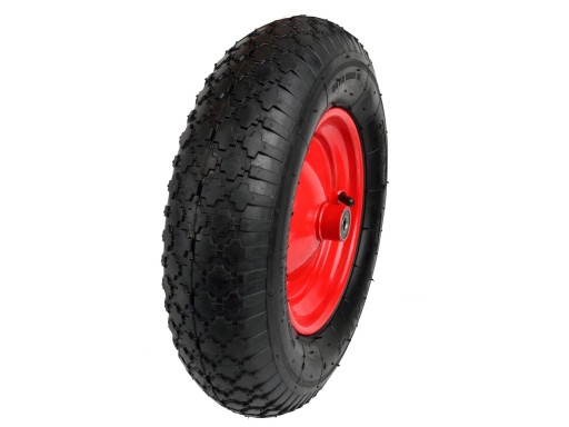 KOŁO DO TACZKI BUDOWLANEJ METAL.Z OŚKĄ G71012