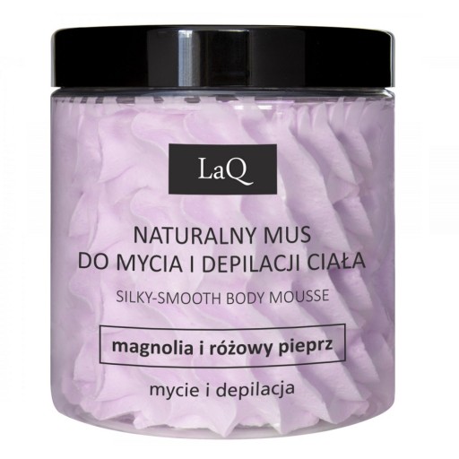 LAQ mus do mycia i depilacji ciała Magnolia