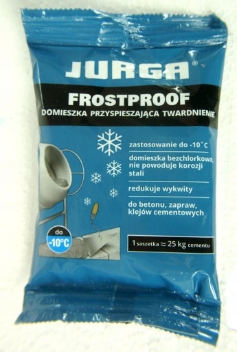JURGA FROSTPROOF PLASTYFIKATOR DO BETONU