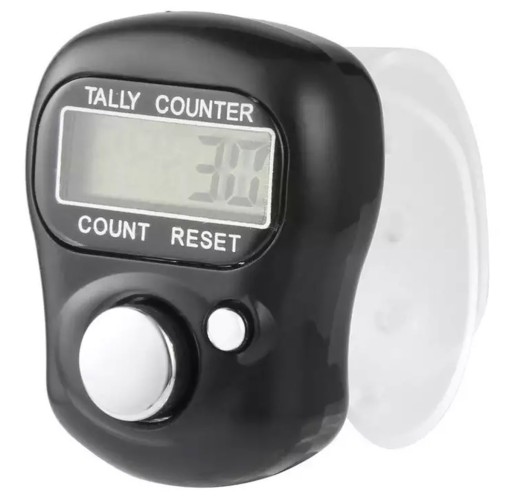 KLIKACZ KLIKER CLICKER RĘCZNY LICZNIK PEDOMETR KROKOMIERZ LCD PALEC AG75B