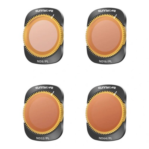 Zestaw 4 filtrów ND/PL Sunnylife do Osmo Pocket 3
