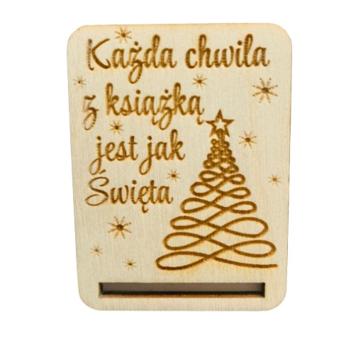 Baza do zakładki do książki święta prezent grawer