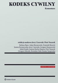 KODEKS CYWILNY KOMENTARZ PIOTR ZARAZUK