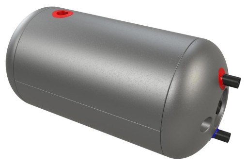 Bojler cwu z podwójną wężownicą do ciepłej wody ELEKTROMET WGJ-g MAX 140L