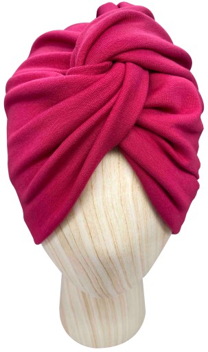 Czapka Turban Twist bawełniany Raspberry