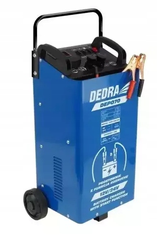 Prostownik z rozruchem DED DEP070 12/24V 40-400Ah