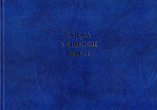 Księga ewidencji dzieci