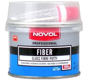 NOVOL FIBER - SZPACHLÓWKA Z WŁÓKNEM SZKLANYM 200G