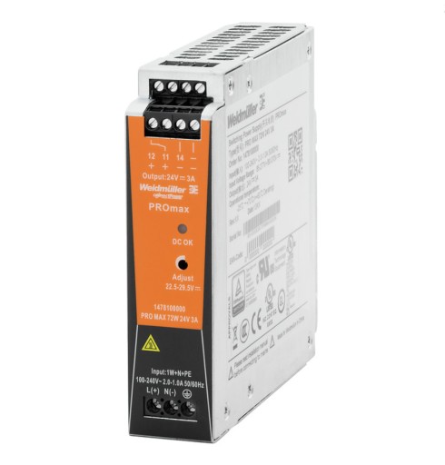 Zasilacz Weidmüller PRO MAX 72W 12V 1478220000