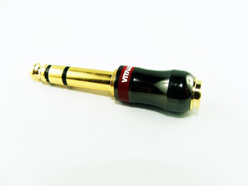 PRZEJŚCIE WTYK JACK 6,3 STEREO -GNIAZDO 3,5
