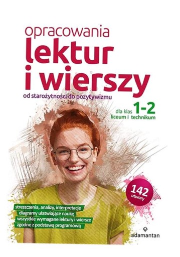 OPRACOWANIA LEKTUR I WIERSZY DLA KLAS 1-2 LO OPRACOWANIE ZBIOROWE
