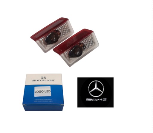 MERCEDES A B C E class LED PROJEKTOR AMG 09-17