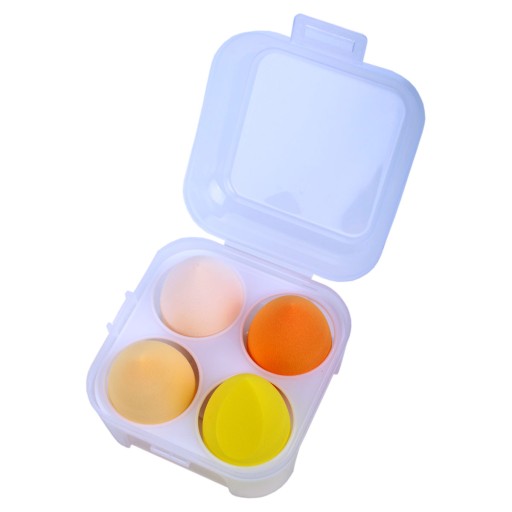 BLENDER BOX ZESTAW GĄBECZEK DO MAKIJAŻU ORANGE