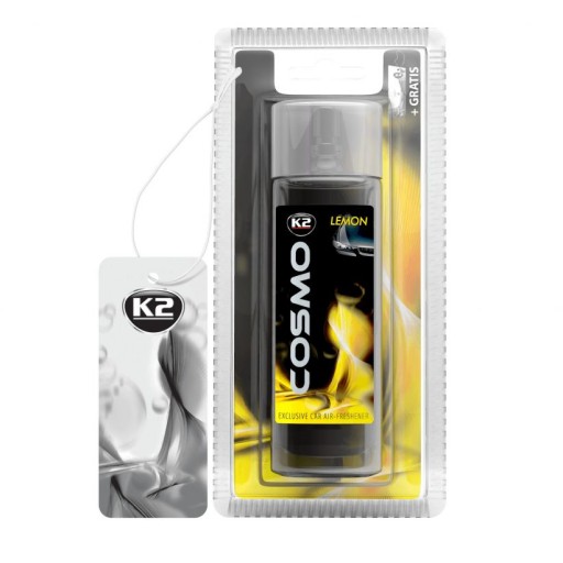 K2 COSMO LEMON ZAPACH ODŚWIEŻACZ DO AUTA 50 ML