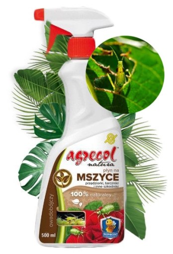 Preparat oprysk środek na mszyce pędziorki i tarczniki 500ml Skuteczny