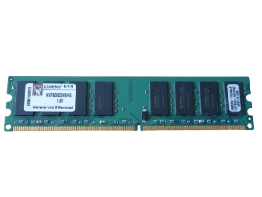 Pamięć DDR2 PC2 4GB 800MHz PC6400 Kingston 1x 4GB 1 moduł Gwarancja