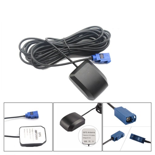 ANTENA GPS FAKRA UNIWERSALNA MOCNY MAGNES