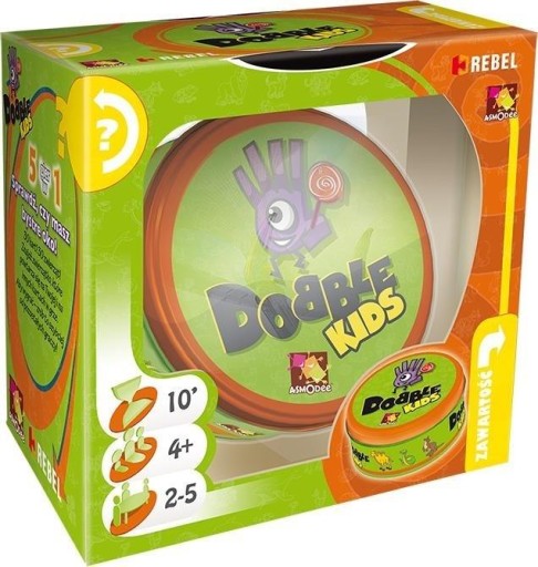 DOBBLE KIDS GRA DOOBLE DUBLE DOBLE DOUBLE ORYGINAŁ