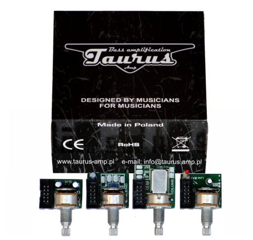 Elektronika do gitary basowej Taurus TM2 Basic set