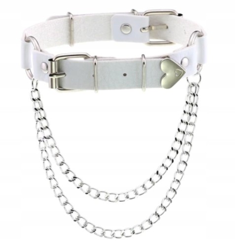 Got Hip Hop Rock serce Choker naszyjnik czoker
