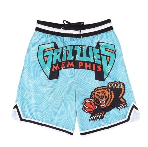 Wysokiej jakości spodenki do koszykówek GRIZZLIES w opakowaniach, XXL