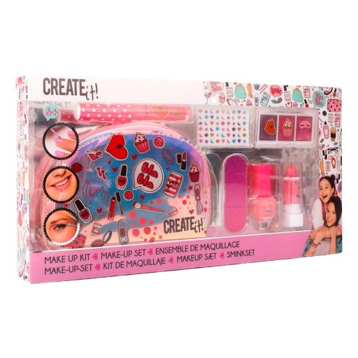CREATE IT! MAKE-UP ZESTAW Z KOSMETYCZKĄ