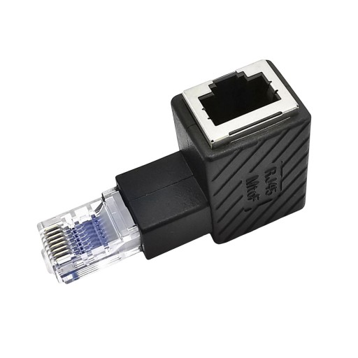 Adapter Ethernet 8P8C żeński na 8P8C