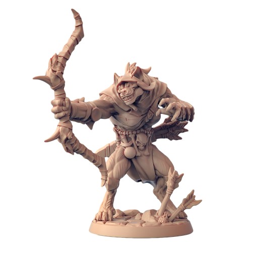 Figurka AG Gnol łucznik atakujący RPG