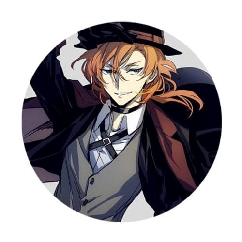 Przypinka Bungou Stray Dogs Chuuya 58 mm