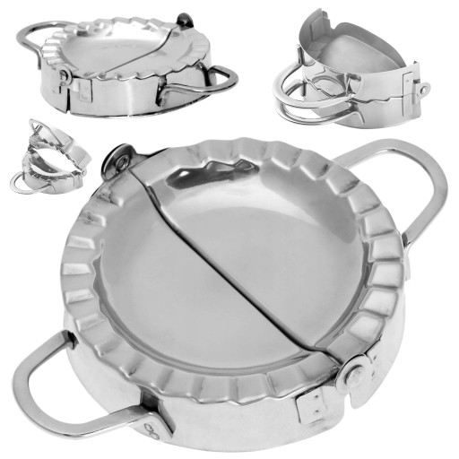 Forma do Pierogów pierożnica 9.5cm Foremka ze STALI NIERDZEWNEJ Uniwersalna