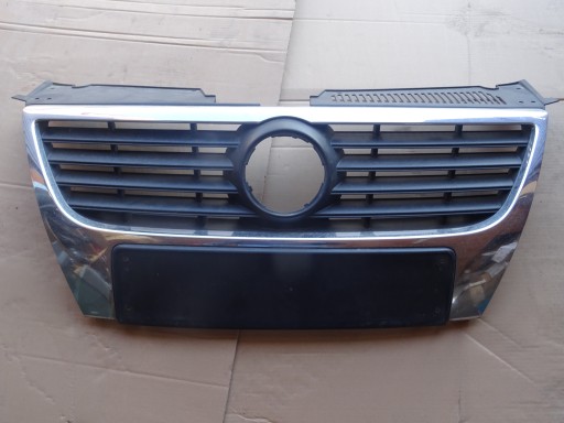 VW PASSAT B6 GRILL ATRAPA CHROM ORYGINAL