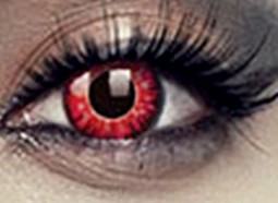 Soczewka Colourvue Crazy Vampire -0,00