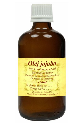 OLEJ JOJOBA GOLD 100ml zimnotłoczony nierafinowany