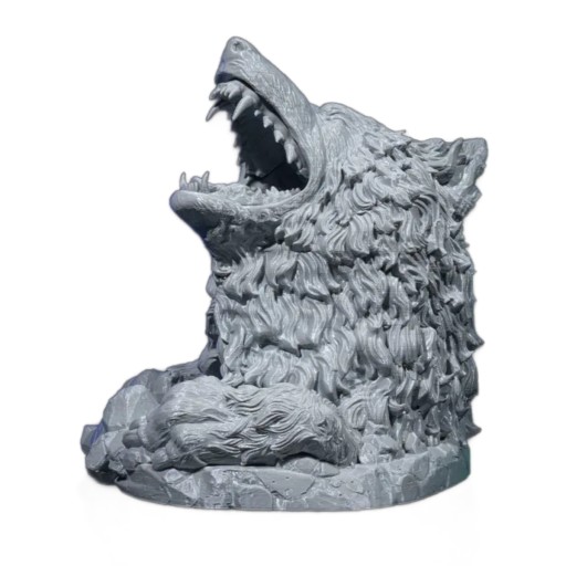 DICE TOWER Wieża do kości UGRYZIENIE WILKA RPG GRA PLANSZOWA