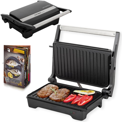 GRILL ELEKTRYCZNY SKŁADANY 180° FIRST AUSTRIA