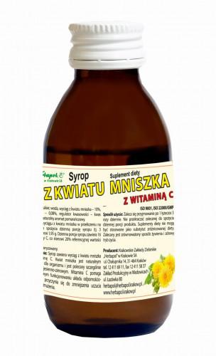 Syrop z Kwiatu Mniszka z Witaminą C 100ml Herbapol