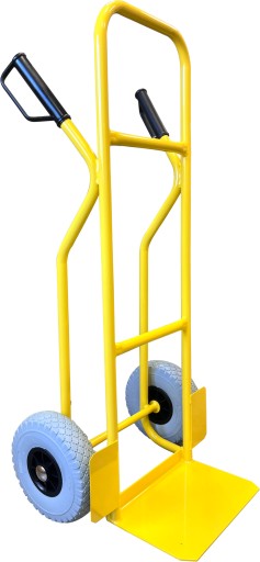 WÓZEK TRANSPORTOWY MAGAZYNOWY koła pełne PU POLSKI CZARNE KOŁA BLACHA 4mm