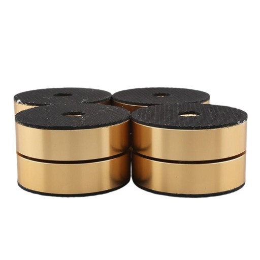 Isolation Base Stand Audio 4 Pieces Golden