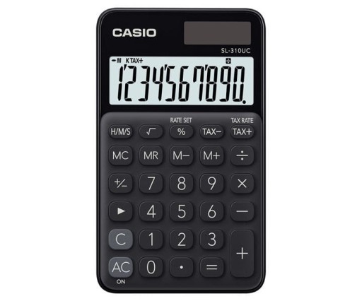 CASIO KALKULATOR KIESZONKOWY SL310UCBK CZARNY