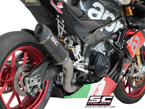 Tłumik SC Project Oval carbo Aprilia RSV4 2015-16