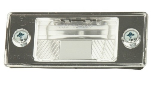 BORA GOLF IV KOMBI LAMPKA TABLICY REJESTRACYJNEJ