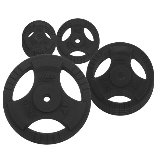 HRD SYSTEM ZESTAW KULTURYSTYCZNY OBCIĄŻENIE 100KG 29 MM ŻELIWNE KIEROWNICA