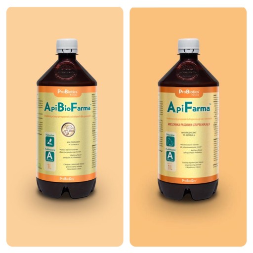 ApiBioFarma1L+ApiFarma 1L probiotyk+higienizator