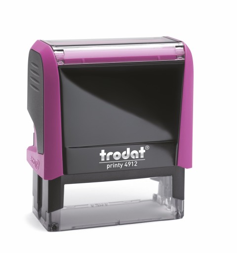 PIECZĄTKA TRODAT PRINTY 4912 FIOLETOWY + PROJEKT